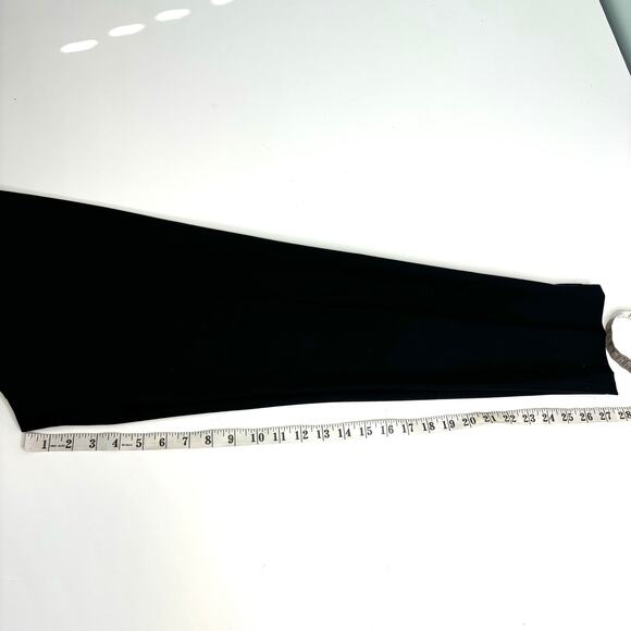 Theory Ibbey 2 Black Wool Blend Mid Rise Straight Leg Dress Pants 6 - Picture 9 of 11